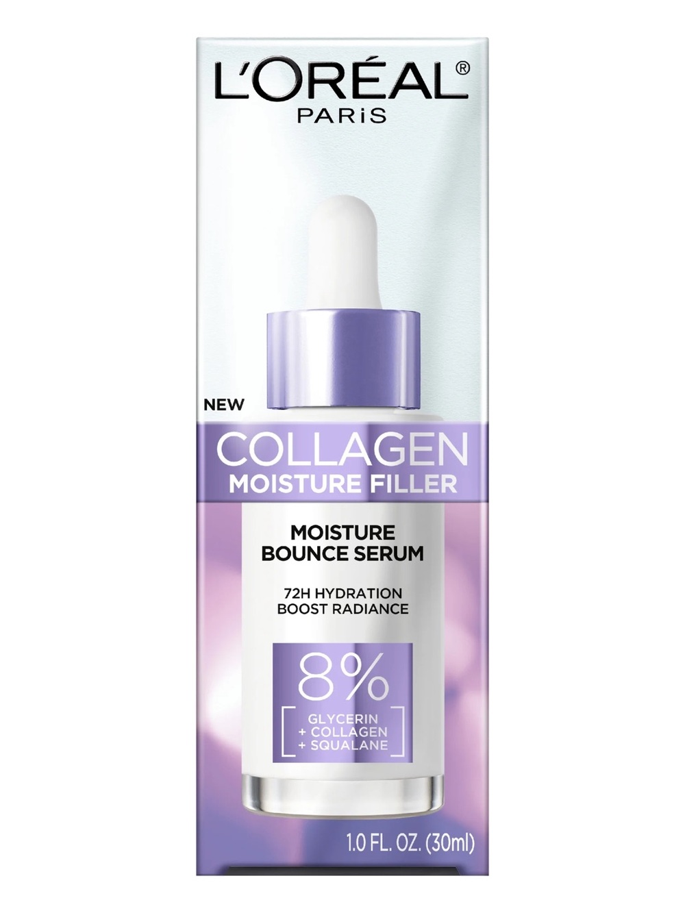 L'Oreal Collagen Moisture Filler Serum - Light Purple